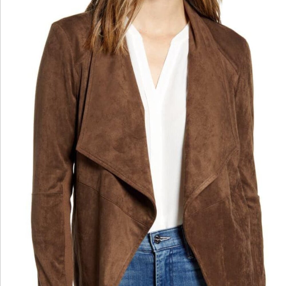 NWOT Anthropologie BB Dakota Pre-Suede Me Jacket